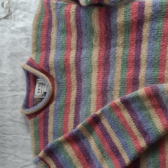 Yeti Sweaters - Wool Pastel rainbow sweater